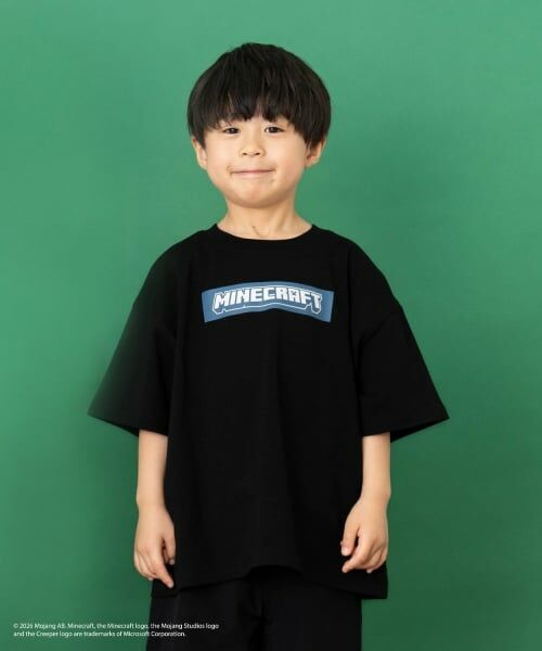and D.petitmain / アンドディー. プティマイン Tシャツ | 【マインクラフト】アイコンブロックバック半袖T | 詳細6
