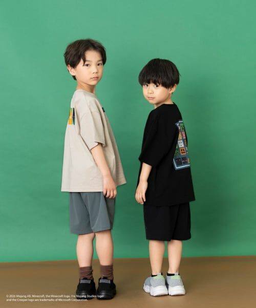 and D.petitmain / アンドディー. プティマイン Tシャツ | 【マインクラフト】アイコンブロックバック半袖T | 詳細8