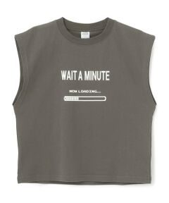 ロゴプリントタンクTEE