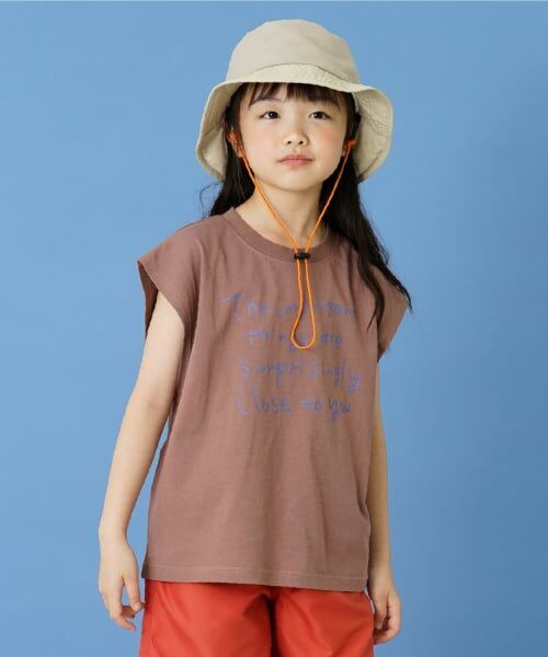 and D.petitmain / アンドディー. プティマイン Tシャツ | ロゴプリントタンクTシャツ | 詳細16