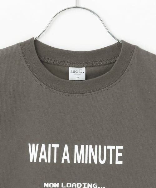 and D.petitmain / アンドディー. プティマイン Tシャツ | ロゴプリントタンクTシャツ | 詳細19