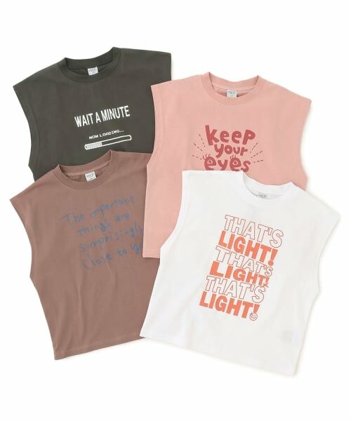 and D.petitmain / アンドディー. プティマイン Tシャツ | ロゴプリントタンクTシャツ | 詳細24