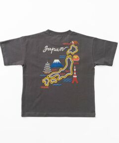 and D.petitmain / アンドディー. プティマイン Tシャツ | アソートスカジャン風半袖T