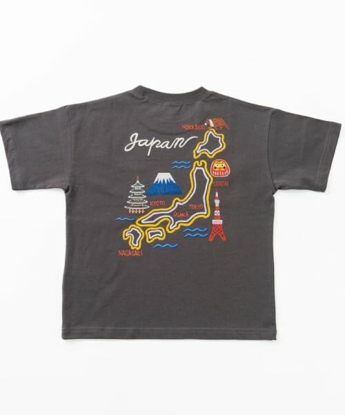 and D.petitmain / アンドディー. プティマイン Tシャツ | アソートスカジャン風半袖Tシャツ | 詳細24