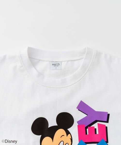 and D.petitmain / アンドディー. プティマイン Tシャツ | 【親子リンク】【Disney】【DAD】サッカー半袖T | 詳細3