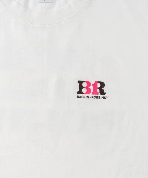 and D.petitmain / アンドディー. プティマイン Tシャツ | 【サーティワン アイスクリーム】Dadステッカー風プリント半袖T | 詳細6