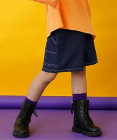 and D.petitmain / アンドディー. プティマイン ショート・ハーフ・半端丈パンツ | デニムショートパンツ