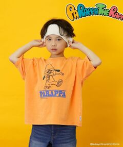 and D.petitmain / アンドディー. プティマイン Tシャツ | 【パラッパラッパー】カラーワイド配色ロゴ半袖T