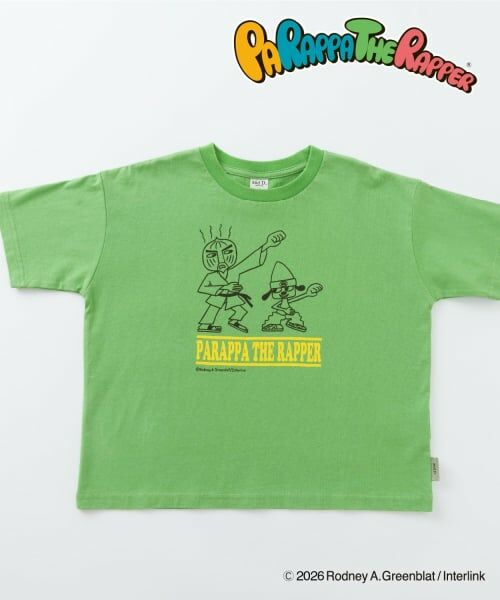 and D.petitmain / アンドディー. プティマイン Tシャツ | 【パラッパラッパー】カラーワイド配色ロゴ半袖T | 詳細19