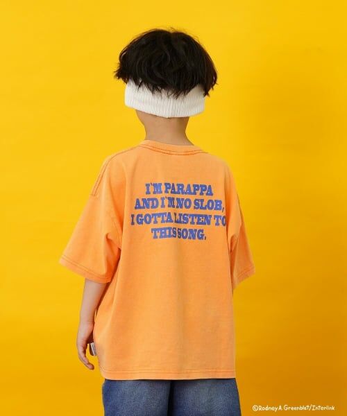 and D.petitmain / アンドディー. プティマイン Tシャツ | 【パラッパラッパー】カラーワイド配色ロゴ半袖T | 詳細2