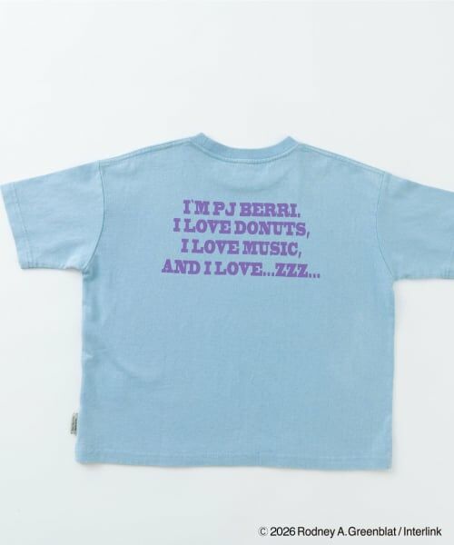 and D.petitmain / アンドディー. プティマイン Tシャツ | 【パラッパラッパー】カラーワイド配色ロゴ半袖T | 詳細22