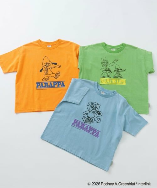 and D.petitmain / アンドディー. プティマイン Tシャツ | 【パラッパラッパー】カラーワイド配色ロゴ半袖T | 詳細23
