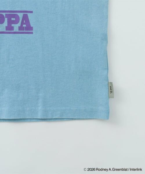 and D.petitmain / アンドディー. プティマイン Tシャツ | 【パラッパラッパー】カラーワイド配色ロゴ半袖T | 詳細26