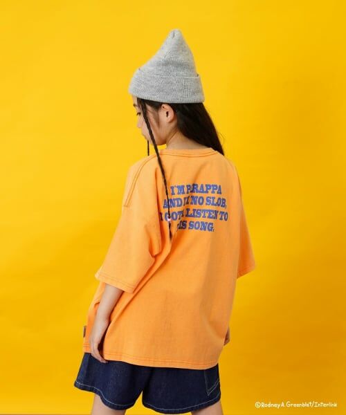 and D.petitmain / アンドディー. プティマイン Tシャツ | 【パラッパラッパー】カラーワイド配色ロゴ半袖T | 詳細5