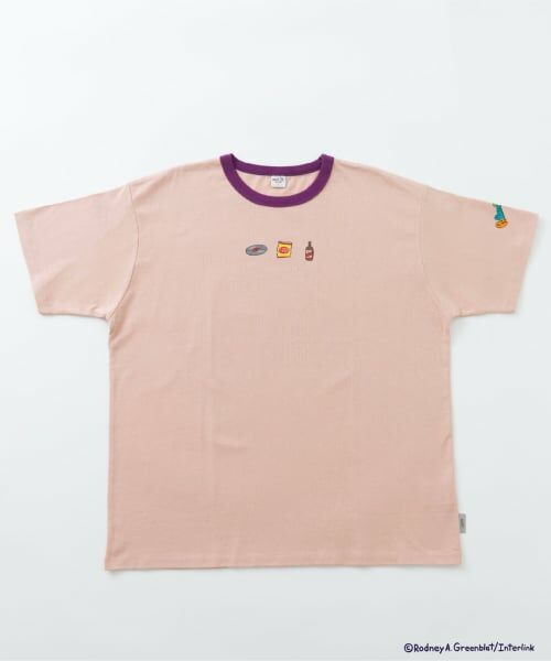 and D.petitmain / アンドディー. プティマイン Tシャツ | 【親子リンク】【パラッパラッパー】リンガー配色半袖T | 詳細16
