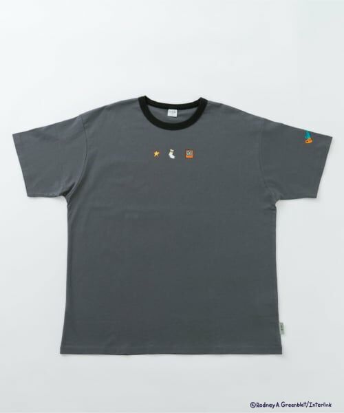 and D.petitmain / アンドディー. プティマイン Tシャツ | 【親子リンク】【パラッパラッパー】リンガー配色半袖T | 詳細18