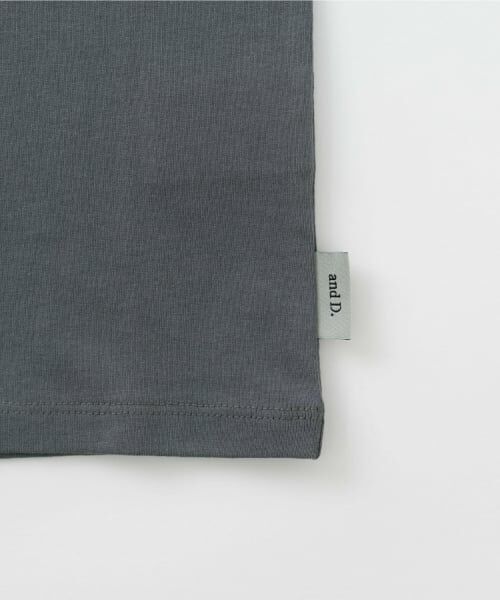 and D.petitmain / アンドディー. プティマイン Tシャツ | 【親子リンク】【パラッパラッパー】リンガー配色半袖T | 詳細24