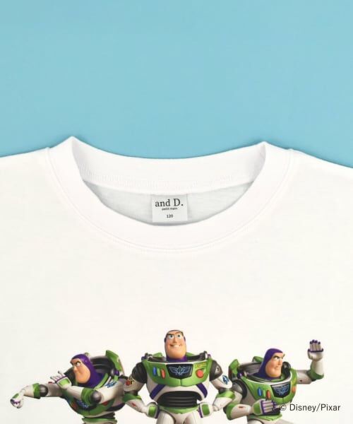 and D.petitmain / アンドディー. プティマイン Tシャツ | 【DISNEY/PIXAR】トイ・ストーリービッグ半袖Tシャツ | 詳細14