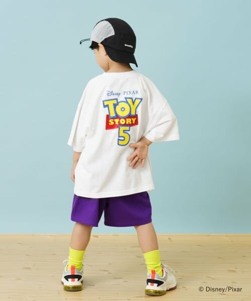 and D.petitmain / アンドディー. プティマイン Tシャツ | 【DISNEY/PIXAR】トイ・ストーリービッグ半袖Tシャツ | 詳細2