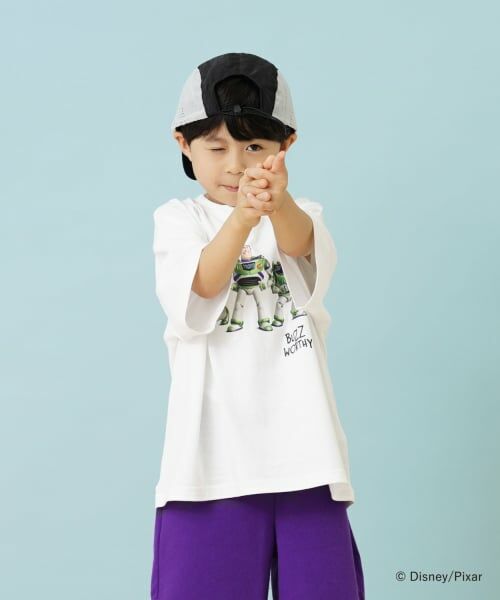 and D.petitmain / アンドディー. プティマイン Tシャツ | 【DISNEY/PIXAR】トイ・ストーリービッグ半袖Tシャツ | 詳細3