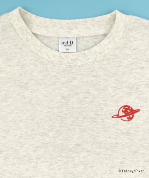and D.petitmain / アンドディー. プティマイン Tシャツ | 【DISNEY/PIXAR】トイ・ストーリー/エイリアンワイド半袖Tシャツ | 詳細14