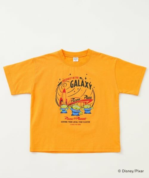 and D.petitmain / アンドディー. プティマイン Tシャツ | 【DISNEY/PIXAR】トイ・ストーリー/エイリアンワイド半袖Tシャツ | 詳細17