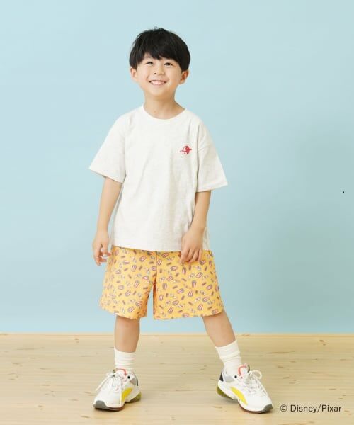 and D.petitmain / アンドディー. プティマイン Tシャツ | 【DISNEY/PIXAR】トイ・ストーリー/エイリアンワイド半袖Tシャツ | 詳細3