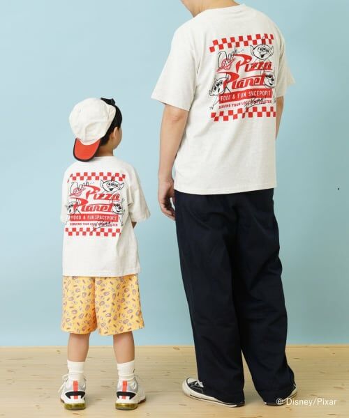 and D.petitmain / アンドディー. プティマイン Tシャツ | 【DISNEY/PIXAR】トイ・ストーリー/エイリアンワイド半袖Tシャツ | 詳細6