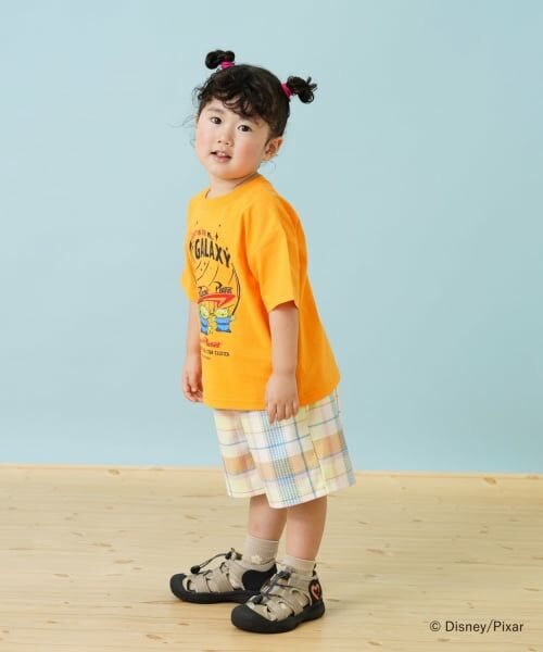 and D.petitmain / アンドディー. プティマイン Tシャツ | 【DISNEY/PIXAR】トイ・ストーリー/エイリアンワイド半袖Tシャツ | 詳細8