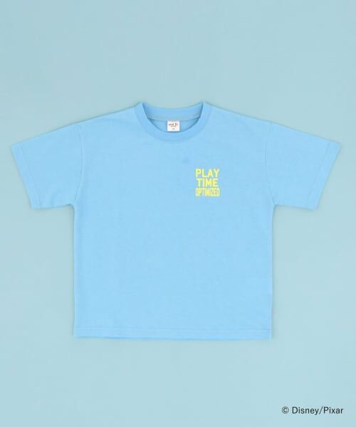 and D.petitmain / アンドディー. プティマイン Tシャツ | 【DISNEY/PIXAR】トイ・ストーリー/集合アート ワイド半袖Tシャツ | 詳細10