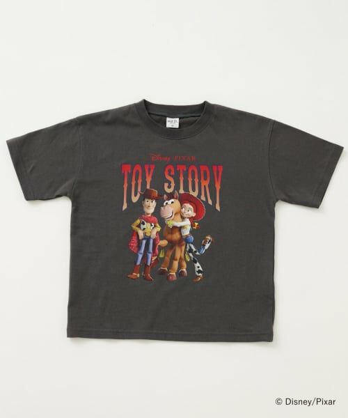 and D.petitmain / アンドディー. プティマイン Tシャツ | 【DISNEY/PIXAR】トイ・ストーリー/集合アート ワイド半袖Tシャツ | 詳細17