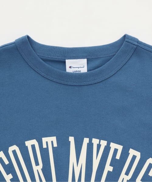 and D.petitmain / アンドディー. プティマイン Tシャツ | 【Champion】【DAD】カレッジロゴショートスリーブTシャツ | 詳細2