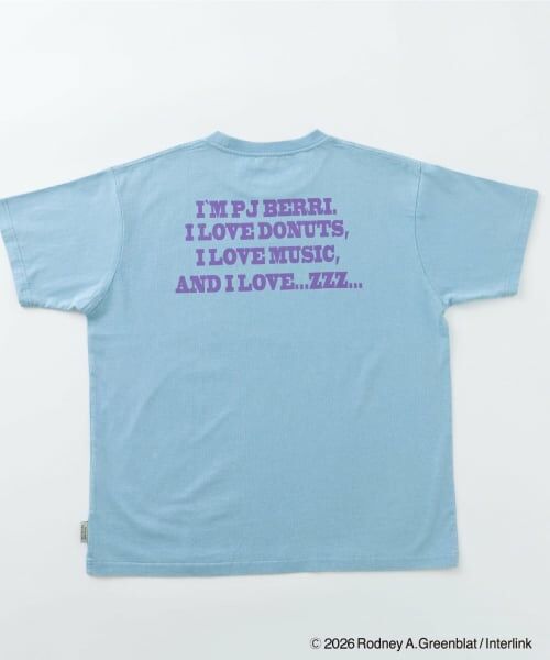 and D.petitmain / アンドディー. プティマイン Tシャツ | 【親子リンク】【パラッパラッパー】カラーワイド配色ロゴ半袖T | 詳細5