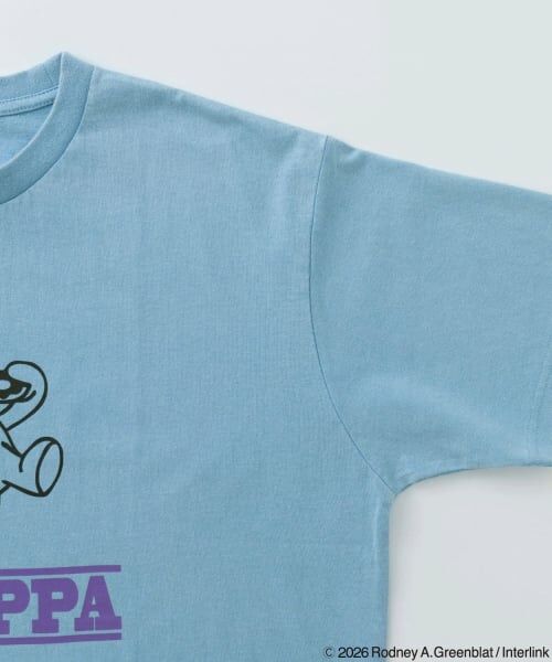 and D.petitmain / アンドディー. プティマイン Tシャツ | 【親子リンク】【パラッパラッパー】カラーワイド配色ロゴ半袖T | 詳細7