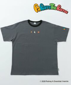 and D.petitmain / アンドディー. プティマイン Tシャツ | 【親子リンク】【パラッパラッパー】リンガー配色半袖T