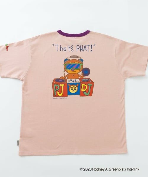 and D.petitmain / アンドディー. プティマイン Tシャツ | 【親子リンク】【パラッパラッパー】リンガー配色半袖T | 詳細14