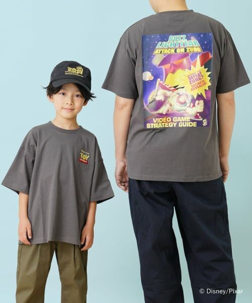 and D.petitmain / アンドディー. プティマイン Tシャツ | 【DISNEY/PIXAR】DADトイ・ストーリー/バズ・ライトイヤー半袖Tシャツ | 詳細4