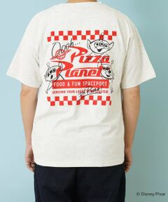 and D.petitmain / アンドディー. プティマイン Tシャツ | 【DISNEY/PIXAR】DADトイ・ストーリー/エイリアンワイド半袖Tシャツ