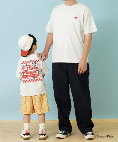 and D.petitmain / アンドディー. プティマイン Tシャツ | 【DISNEY/PIXAR】DADトイ・ストーリー/エイリアンワイド半袖Tシャツ | 詳細4