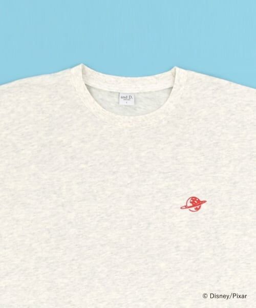 and D.petitmain / アンドディー. プティマイン Tシャツ | 【DISNEY/PIXAR】DADトイ・ストーリー/エイリアンワイド半袖Tシャツ | 詳細8