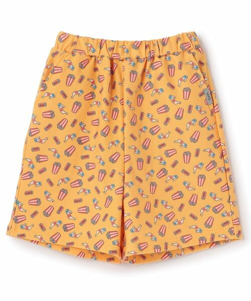 and D.petitmain / アンドディー. プティマイン ショート・ハーフ・半端丈パンツ | のびっとカットツイル柄ショートパンツ | 詳細17