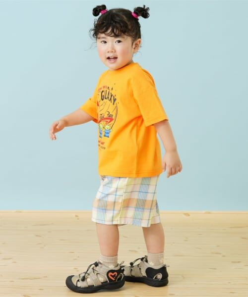 and D.petitmain / アンドディー. プティマイン ショート・ハーフ・半端丈パンツ | のびっとカットツイル柄ショートパンツ | 詳細22
