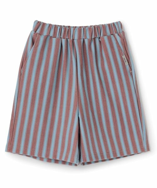and D.petitmain / アンドディー. プティマイン ショート・ハーフ・半端丈パンツ | のびっとカットツイル柄ショートパンツ | 詳細24