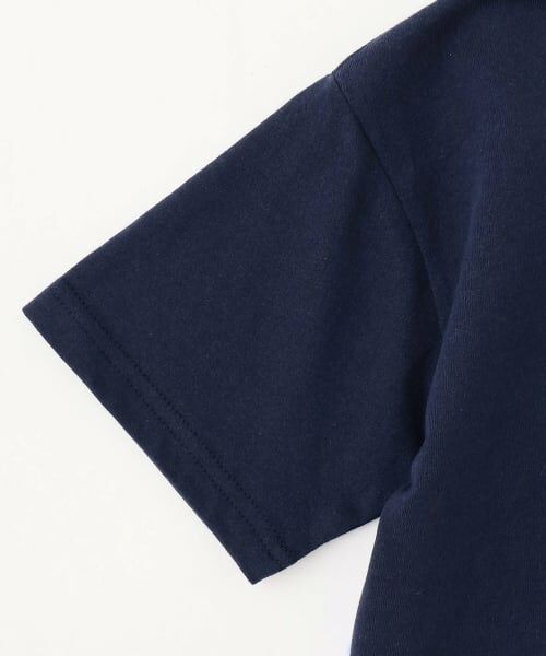 and D.petitmain / アンドディー. プティマイン Tシャツ | 背面異素材切替ワイドシルエット半袖Tシャツ | 詳細14