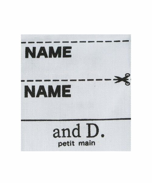 and D.petitmain / アンドディー. プティマイン Tシャツ | 背面異素材切替ワイドシルエット半袖Tシャツ | 詳細18