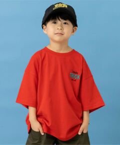 and D.petitmain / アンドディー. プティマイン Tシャツ | 【親子リンク】バックロゴ刺繍ビック半袖Tシャツ