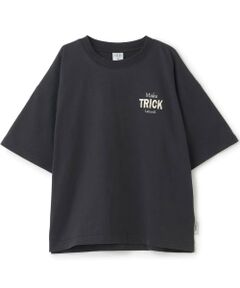 and D.petitmain / アンドディー. プティマイン Tシャツ | 【親子リンク】バックロゴ刺繍ビック半袖Tシャツ