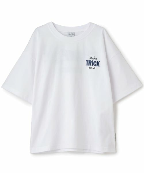 and D.petitmain / アンドディー. プティマイン Tシャツ | 【親子リンク】バックロゴ刺繍ビック半袖Tシャツ | 詳細12