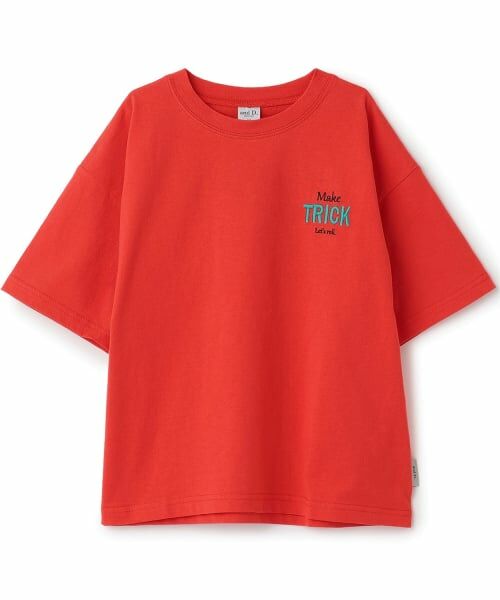 and D.petitmain / アンドディー. プティマイン Tシャツ | 【親子リンク】バックロゴ刺繍ビック半袖Tシャツ | 詳細5