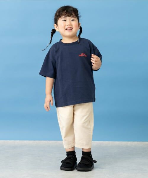 and D.petitmain / アンドディー. プティマイン Tシャツ | 【綿100】【365D.】アソートビーチプリント半袖Tシャツ | 詳細10